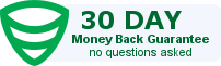 30 day Money Back Guarantee