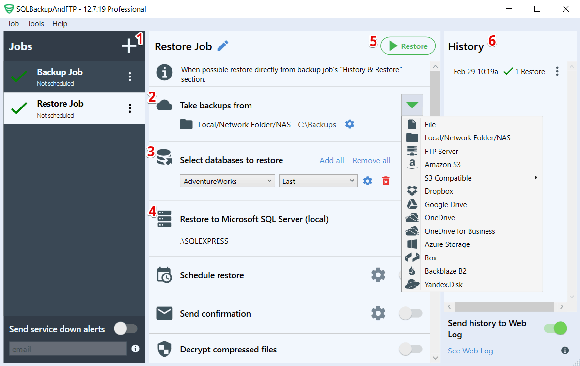 instal the new version for windows SQL Backup Master 6.3.621