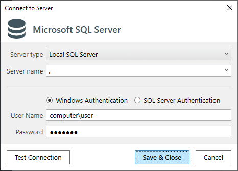 SQLBackupAndFTP - SQL Server, MySQL and PostgreSQL Backups