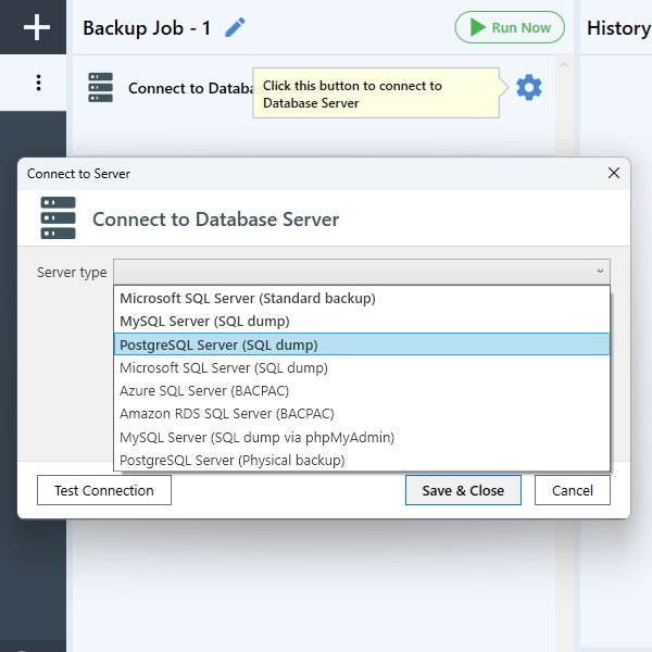 Connect to PostgreSQL - 2 / 5
