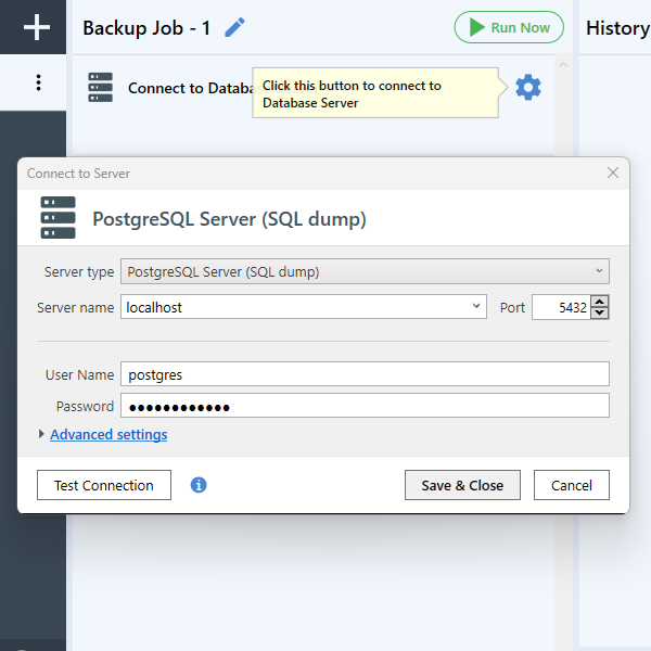 Connect to PostgreSQL - 5 / 5