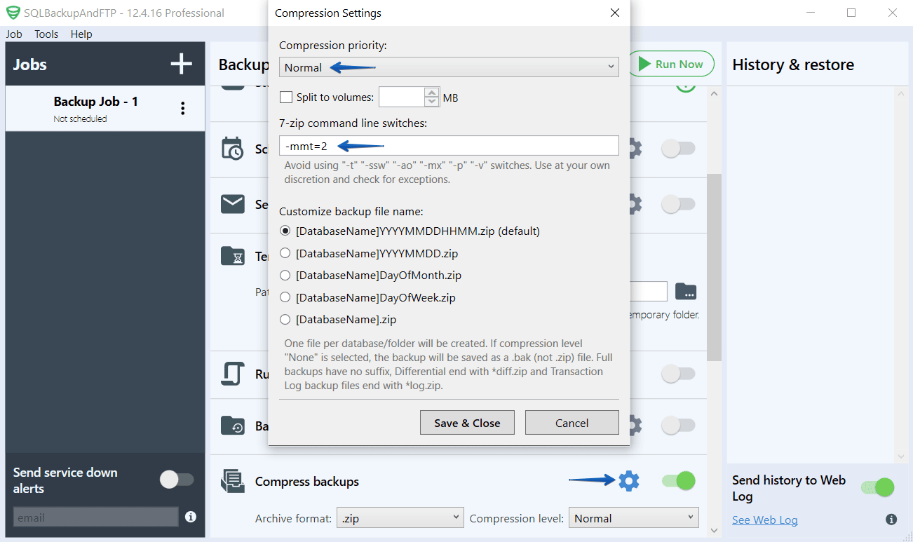 how to set 7zip as default