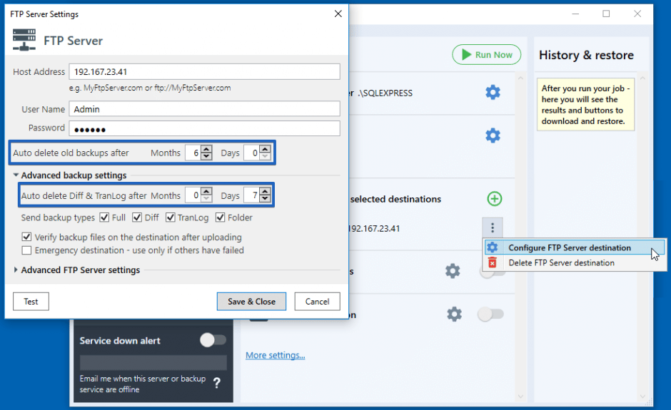 should i remove right backup from systweak