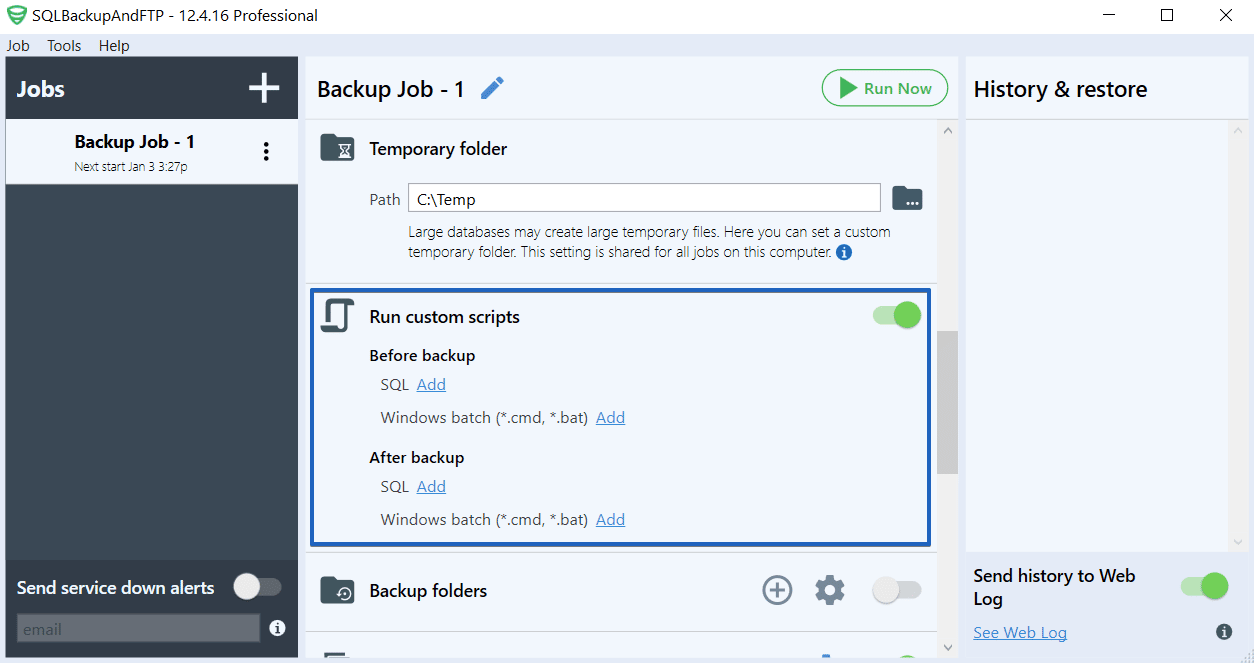 SQL Backup Master 6.4.637 free instals