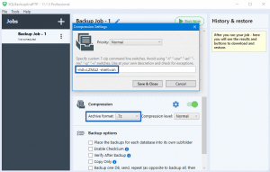 Recommendation on how to Backup Large Databases with SQLBackupAndFTP ...