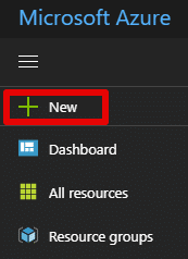 NEW Dashboard Microsoft Azure