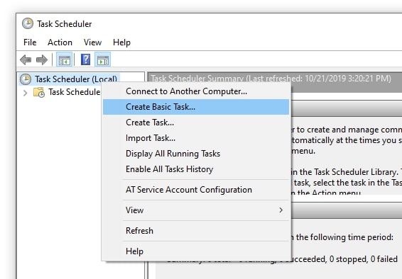 Windows Task Scheduler